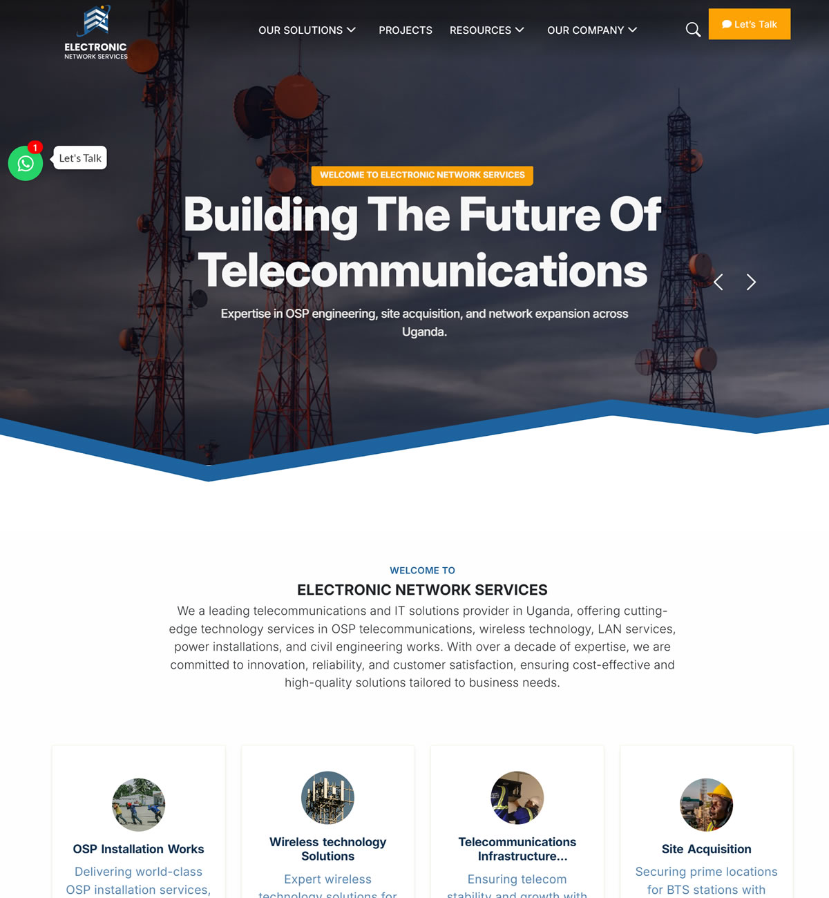 E-NETWORK SERVICES