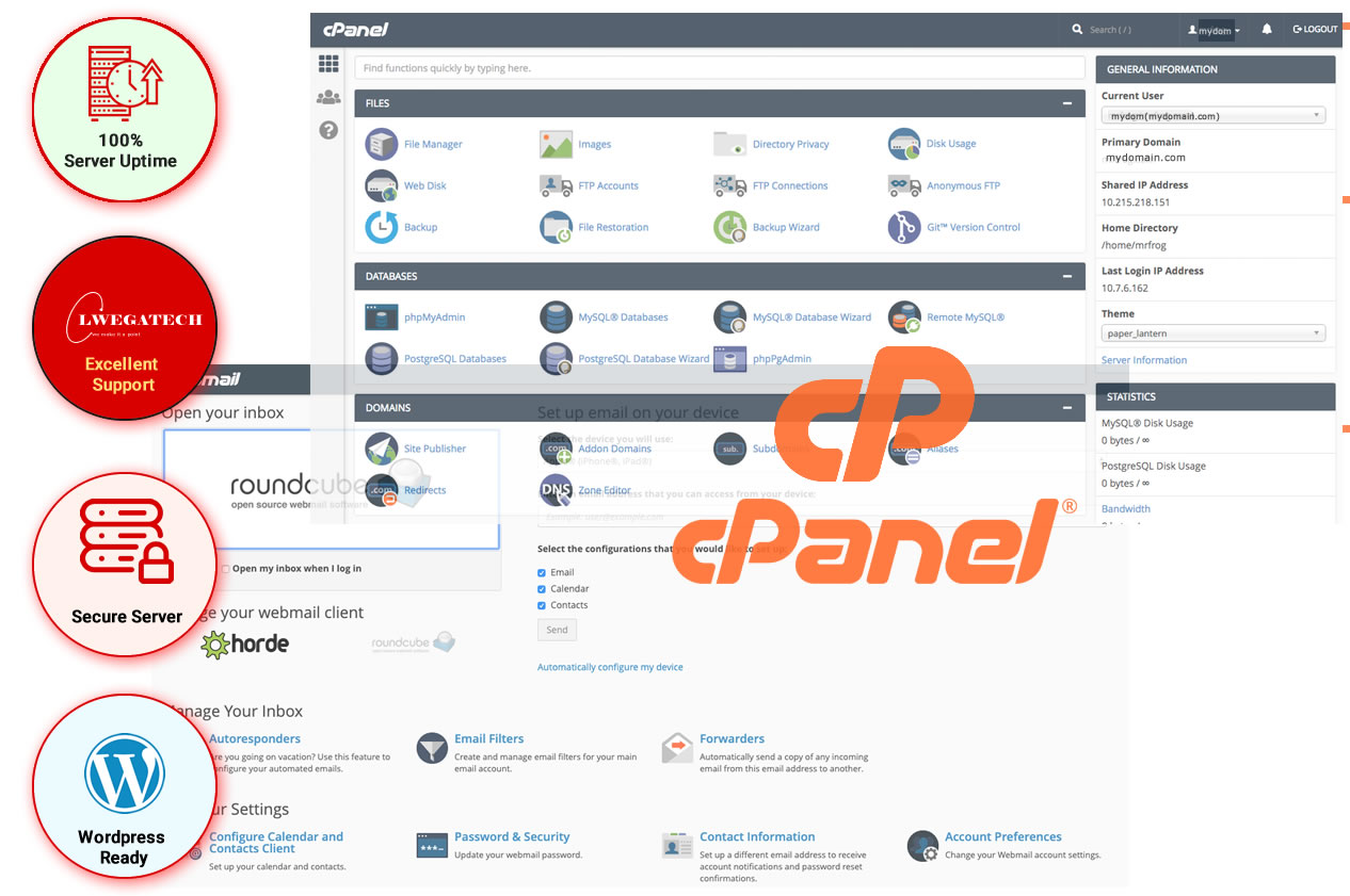 Lwegatech Web Hosting